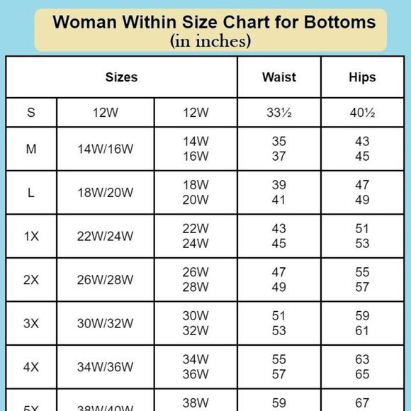 Woman Within Modern Fit Cotton Cargo Pants Size 16W Light Blue Jeans Lightweight - Picture 4 of 8